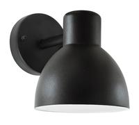 Applique extérieure ARNE descendante E27 noir Polux
