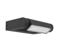 Applique extérieure BRIANZA IP44 LED 4,8W en fonte d'aluminium noir 200x0x50mm