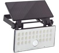 Brilliant Luton G40421/06 Applique solaire extérieure avec détecteur de mouvement LED 6 W noir
