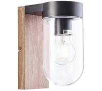 BRILLIANT Applique extérieure Cabar brun IP44 E27 40 Watt dimmable g. f. Lampe normale