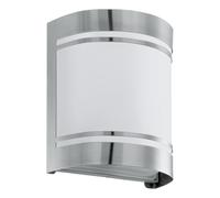 Eglo Applique extérieure Cerno IP44 E27 1x40W acier inoxydable 140x0x165mm