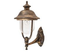 Rabalux New York applique murale extérieure 1x100 W transparent-doré 8697