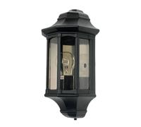 Applique extérieure classique noire E27 60W Newbury IP44