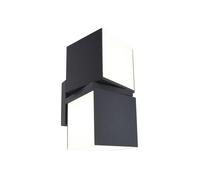 Applique extérieure CUBA anthracite Lutec LED 23W IP54