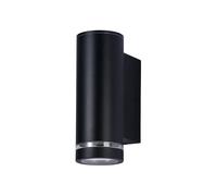Applique extérieure cylindre noir LED 10W 3000K Italux