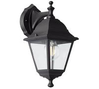 Applique extérieure descendante - BRILLIANT - NISSIE noir - E27 1x60W