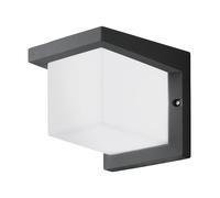 Applique extérieure DESELLA 1 IP55 LED 10W en fonte d'aluminium gris anthracite 160x0x160mm