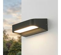 Applique Extérieure En Aluminium LED IP54 B: 14,2 Cm Anthracite