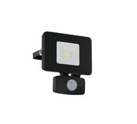 Spot D'extérieur Led Faedo 3 Capteur, Noir, 10 W