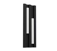 Applique extérieure FANDINA IP55 LED 2X4,2W en acier galvanisé noir 145x0x415mm