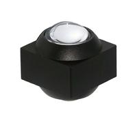 Applique extérieure haut/bas V-TAC LED 2W IP54 noire 3000K