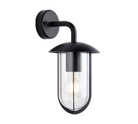 Applique extérieure indus noire E27 10W IP44 Quinn