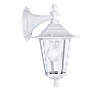 Applique extérieure LATERNA 5 IP44 E27 1X60W en fonte d'aluminium blanc 165x0x350mm