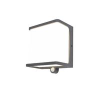 Applique extérieure LED 12W détecteurs gris Lutec Doblo