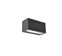 Applique extérieure LED 9W 3000K hybride solaire Lutec
