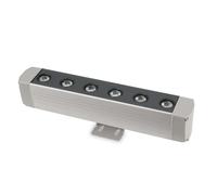 Applique extérieure LED C4 Convert - Lumière blanc chaud, IP66, Gris