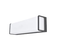 Applique extérieure LED Lutec Doblo grise 34W 4000K