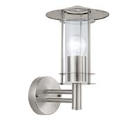 Applique extérieure LISIO IP44 E27 1X60W en acier inoxydable 175x0x300mm