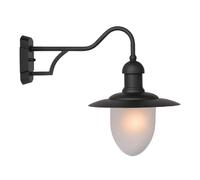 Applique extérieure Lucide Aruba E27 24W IP44 noir/blanc