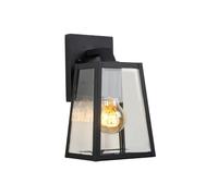 Applique extérieure Lucide Matslot E27 60W noire verre