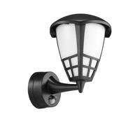Maclean Applique murale d'extérieur MCE518 – détecteur infrarouge, IP65, 1xE27 60 W, Noir