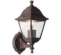 Applique extérieure montante NISSIE rouille E27 1x60W ampoule non incluse