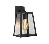 Applique extérieure murale Lucide Matslot E27 60W noire