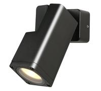 Applique extérieure noir orientable GU10 IP65 Salvia
