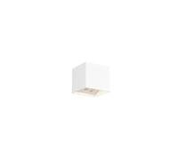 Applique extérieure noire carrée haut/bas avec détecteur de mouvement LED 1W GENIE RL