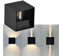 Applique extérieure noire G9 orientable IP44 KIOTO Polux