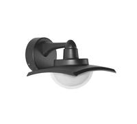 Applique extérieure noire LED 9W 4000K IP54 Isola Italux