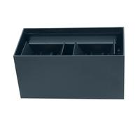 Applique extérieure orientable LEO II LED 4x3W noir 4000K