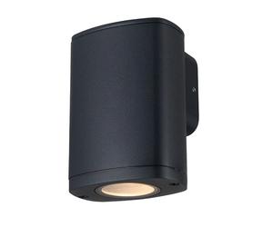 Applique extérieure ovale noire GU10 10W IP54 Kanlux