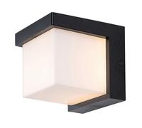 Rabalux Andelle applique murale extérieure 1x10 W noir 77095