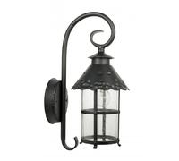 Applique extérieure rétro E27 noire IP23 SU-MA Toledo