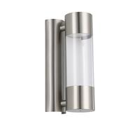 Applique extérieure ROBLEDO IP44 LED 2X3,7W en acier inoxydable 75x0x260mm