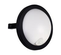 Applique extérieure ronde noir/blanc PIR LED 11W IP54