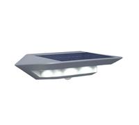 Applique extérieure solaire détecteur LED grise Lutec