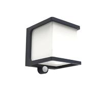 Applique extérieure solaire LED 8W détecteur anthracite Lutec