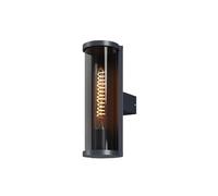 Maytoni Applique extérieure IP54 E27 15W Graphite Aluminium, 28.2cm de haut