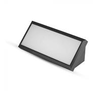 Applique extérieure V-TAC 12W LED noire IP65 1250lm