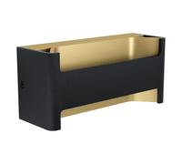 Applique FELONICHE LED 10W en aluminium noir et or 220x0x100mm