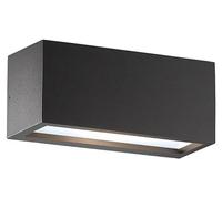 Applique Guava Led Double Émission 12W 120°-120° Anthracite Ip65 3000K - Éclairage Mural Extérieur Groupe Rossini