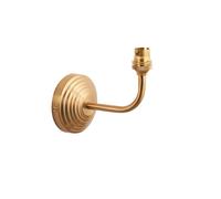 Applique indus laiton brossé bras courbé B22 Endon