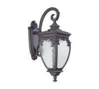 Applique, IP54, bronze antique, douille E27, hauteur 48cm