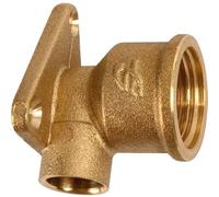 Applique laiton à souder - F 1/2' - Diamètre 14 mm | Applique laiton à souder - F 1/2' - Diamètre 14 mm