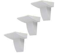 Applique, lampe d'extérieur Applique, lampe d'extérieur, mur de maison, lampe de cave, anti-éclaboussures, blanc, 2x LED 2,5W 180Lm 3000K, LxHxP 24x17,5x14cm, lot de 3