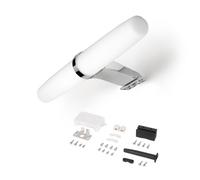 Applique LED - 233 mm - pose en applique ou miroir - noir - Gemini EMUCA