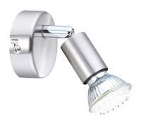 Applique LED applique liseuse spot spot lumineux matrice nickel