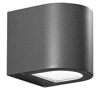 Applique Led Argent 4,5W Monoémission Ronde Anthracite 4000K 60° Ip65 - Groupe Rossini | Éclairage Mural Extérieur Design